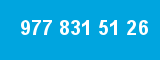 977 831 51 26